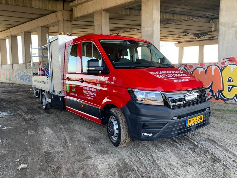 Eerste MAN 4x4 GTE in Nederland voor Boomrooierij Weijtmans