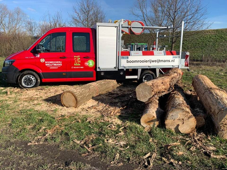 Eerste MAN 4x4 GTE in Nederland voor Boomrooierij Weijtmans