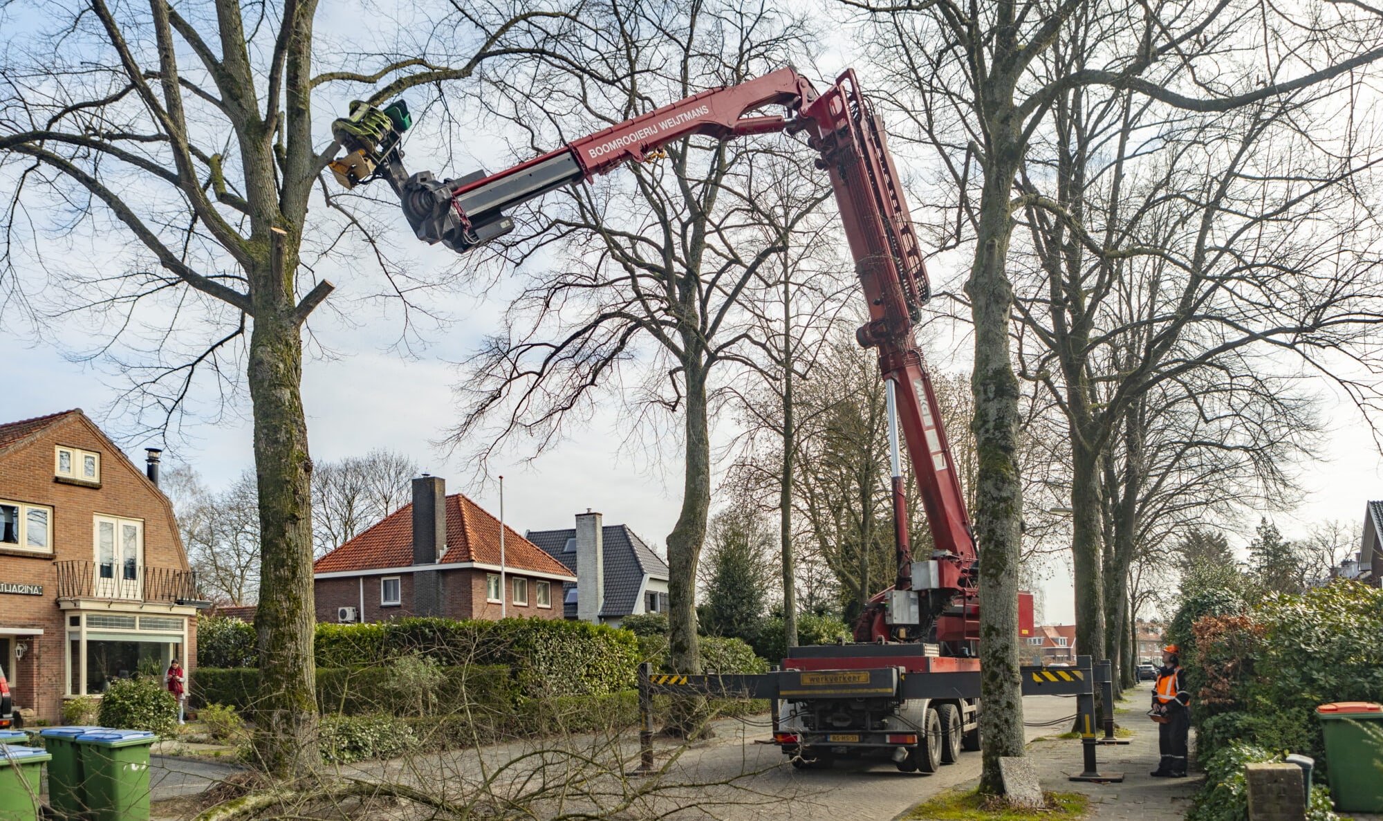 Het werk loopt door...