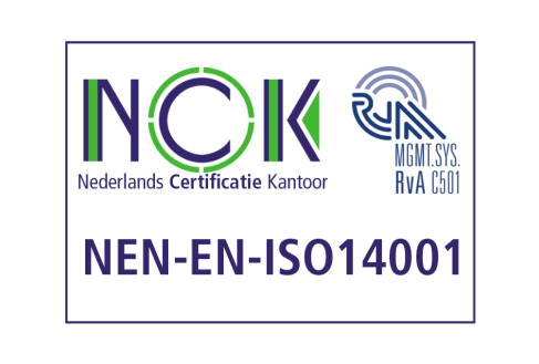 Weijtmans ISO 14001 gecertificeerd