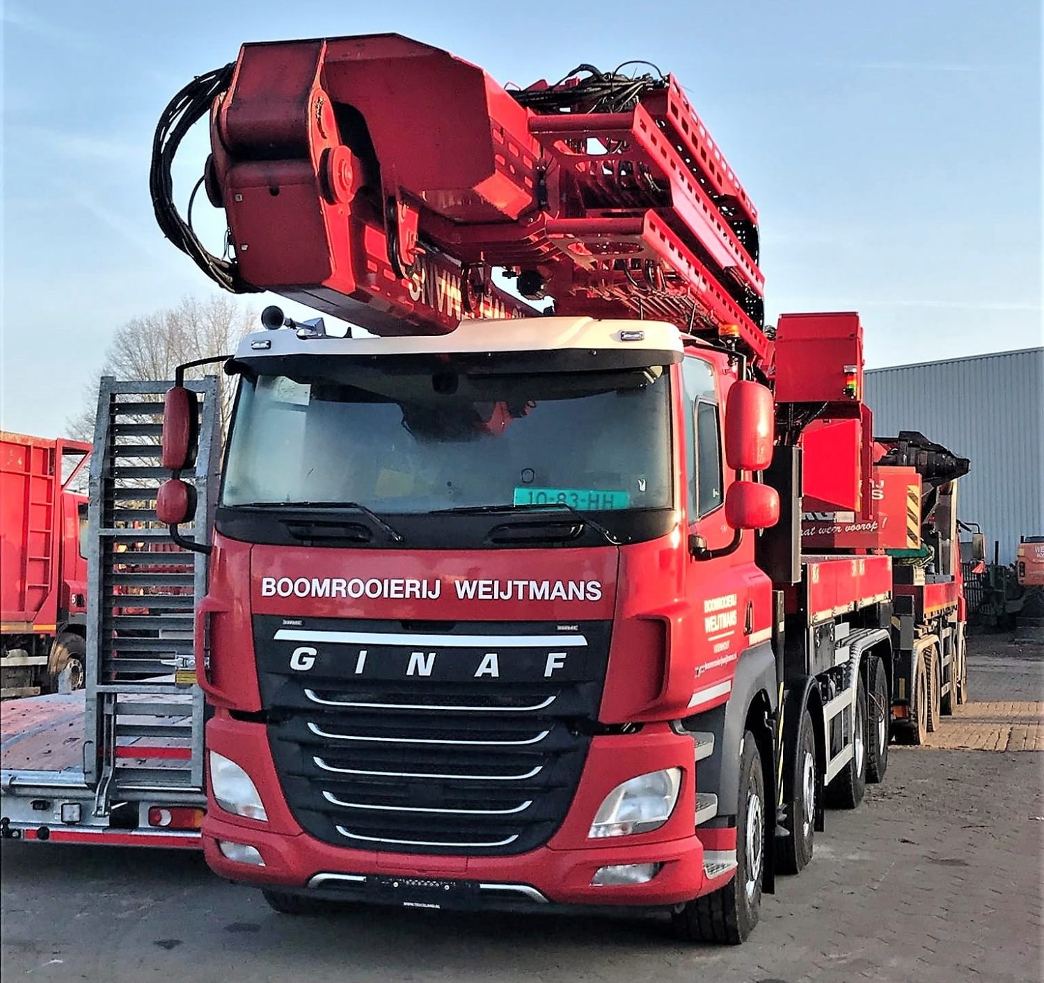 Nieuwe Weijtmans kraan is  gearriveerd