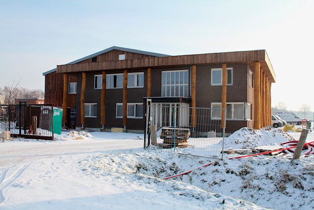 Bouw vordert ondanks winters weer