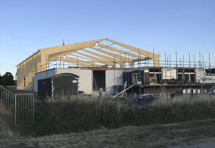 Nieuwbouw schiet de lucht in