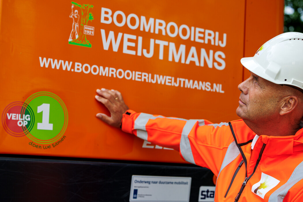 Veiligheid centraal bij Boomrooierij Weijtmans