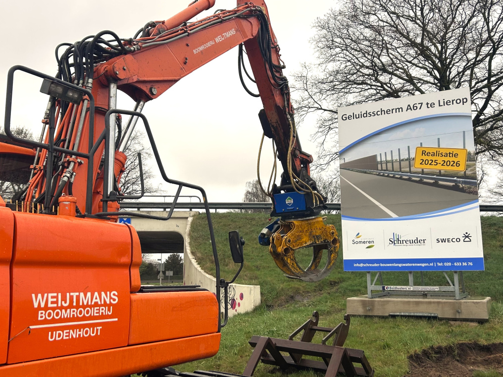 Project A67 Geluidscherm